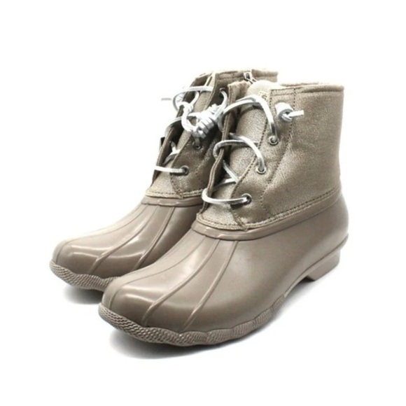 Sperry Women's Saltwater Duck Booties sz 10 - Picture 1 of 8